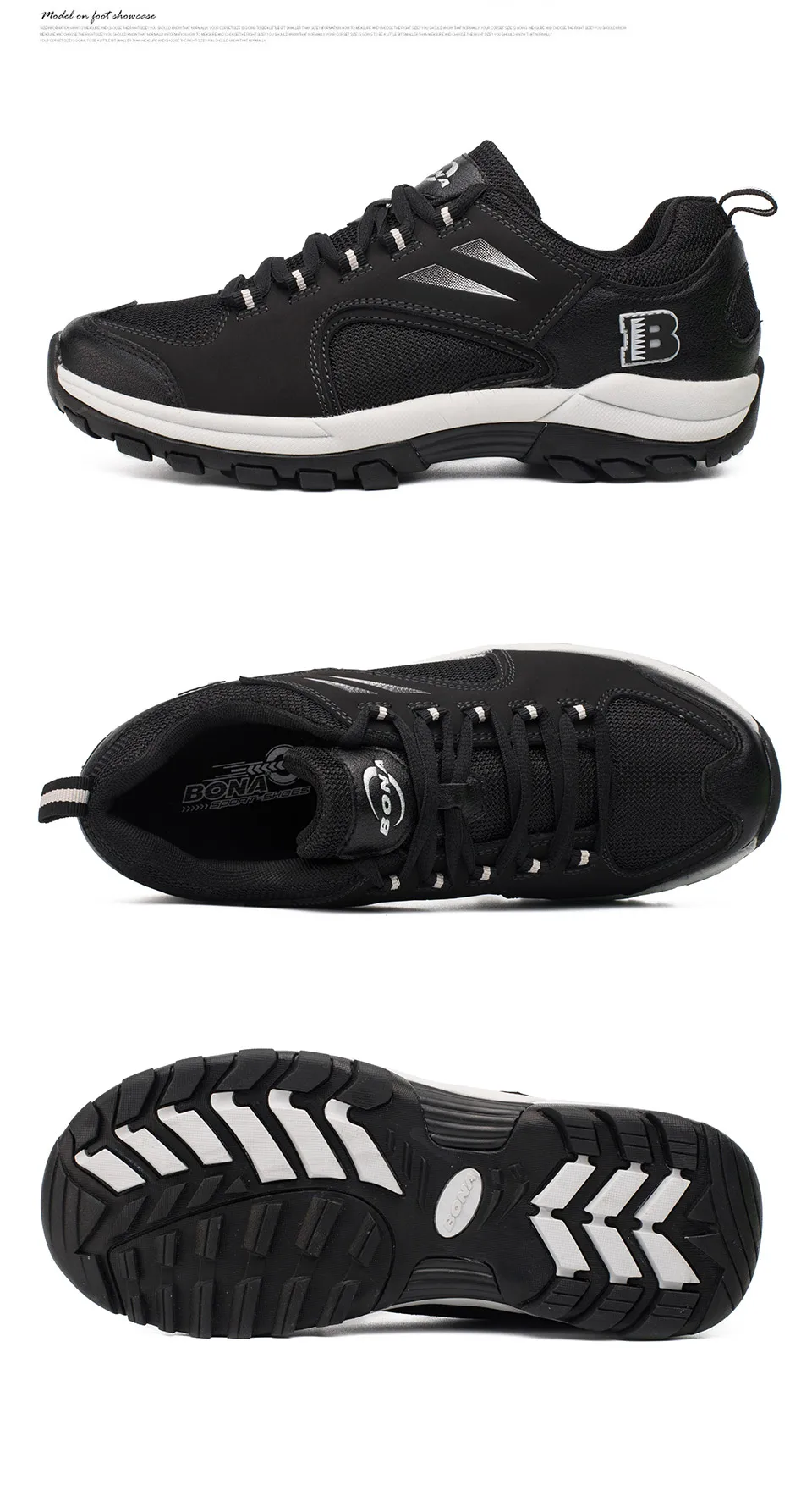 BONA/Новинка; типичный стиль; мужские треккинговые ботинки; прогулочные треккинговые ботинки; нескользящие кроссовки для альпинизма; удобные мужские кроссовки;