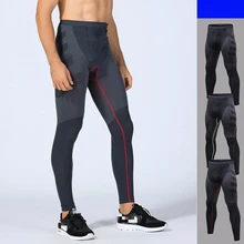 Мужские облегающие брюки PRO sports fitness running wicking быстросохнущие эластичные компрессионные штаны спортивные бесшовные леггинсы
