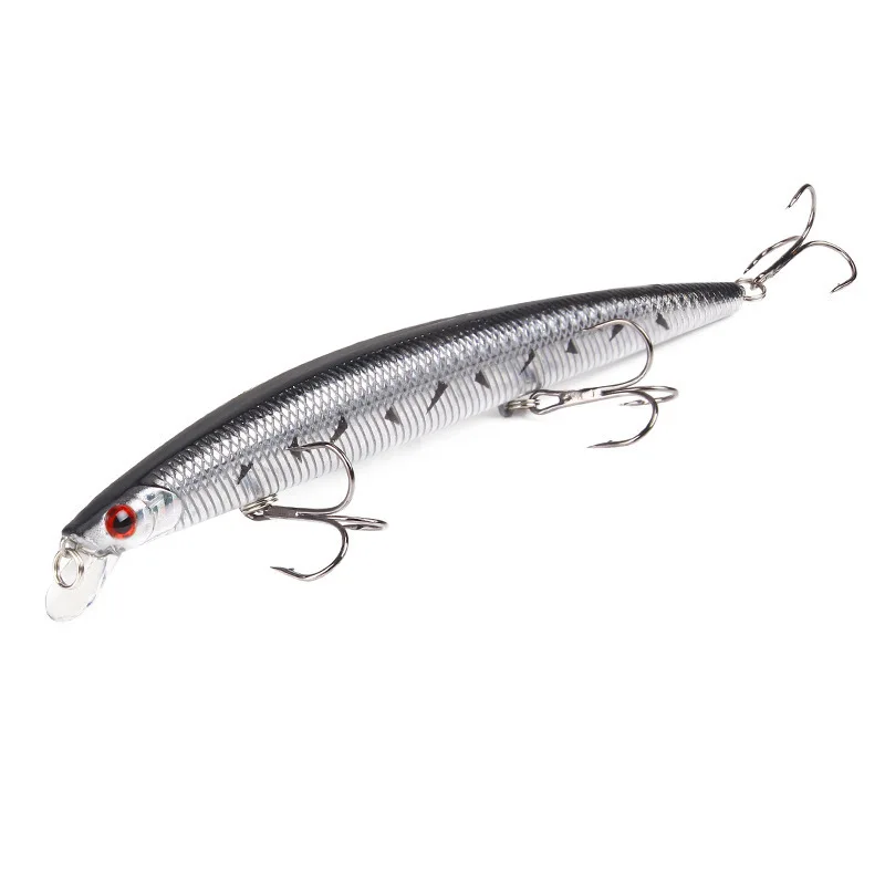 

1Piece 18cm 26.5g Laser Artificial Wobblers Crankbait Fishing Bait Lures Sea Fishing Minnow Lure Hard Baits With 3 Hooks