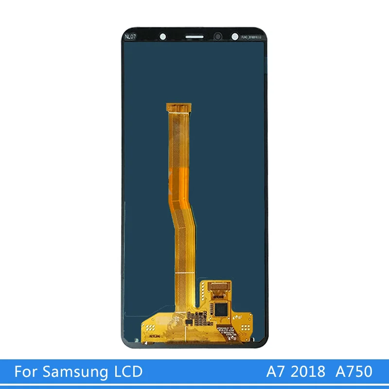 Для Samsung Galaxy A7 SM-A750F A750F A750 ЖК-дисплей с сенсорным экраном дигитайзер сборка Замена протестированный A750 lcd