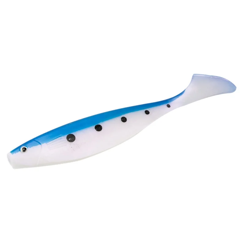  1PC 240mm Handmade Soft Bait Fish Fishing Lure Paddle Tail Manual Silicone Bass Min now Bait Swim b