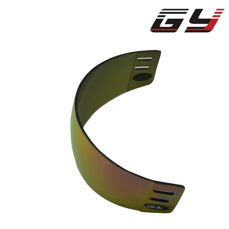 

2018 PC Mirror Visor PC Inside Anti-fog and Outside anti-scratch for Ice Hockey Player Helmet