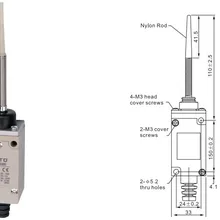 4 шт./лот Одежда высшего качества оригинала CNTD chl-5300 Колебание рычаг Концевой выключатель/микро-переключатель, металлик нижний shell