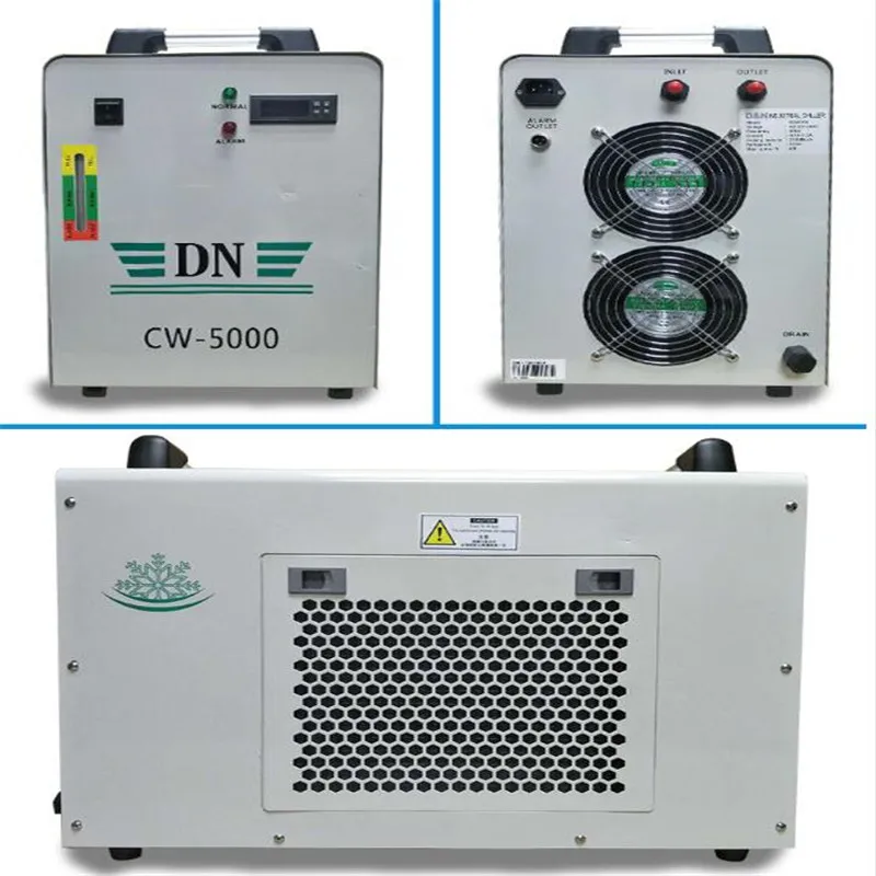 CW 5000 DG 220V/110V охладитель воды холодный 80W 100W 130W CO2 лазерная трубка|Запчасти для
