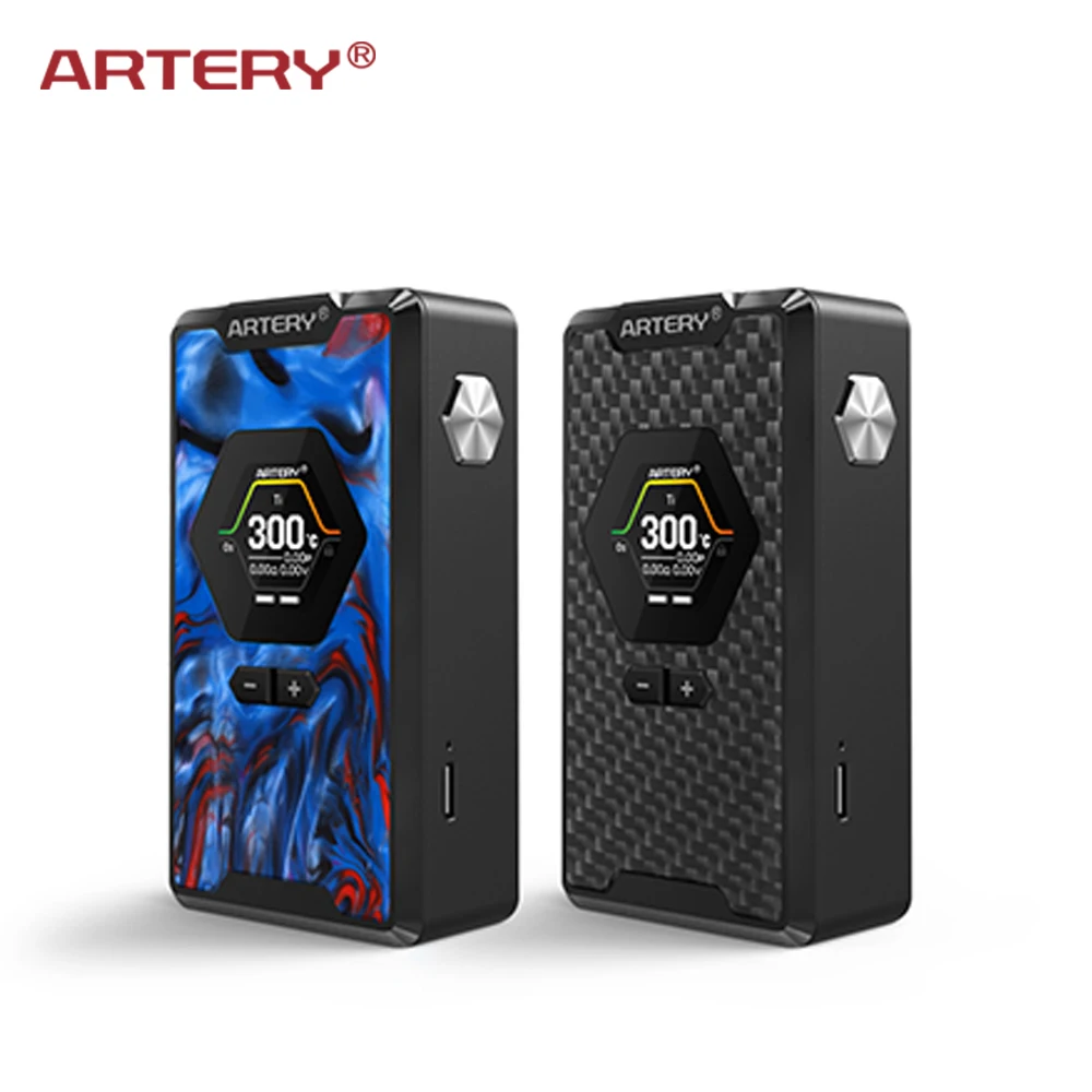 

ARTERY Hive 200W Drag Mod 18650 Battery 0.01s Super Fire Speed 510 Thread for RDA RTA RDTA Electronic Cigarette Vape Box Mod