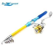 NEW 1.8M 2.1M 2.4M 2.7M 3.0M Fishing Rod Portable Foldable Travel Spinning Fishing Rod Carbon with 8BB Series Sea Reel Set NEW 1.8M 2.1M 2.4M 2.7M 3.0M Fishing Rod Portable Foldable Travel Spinning Fishing Rod Carbon with 8BB Series Sea Reel Set