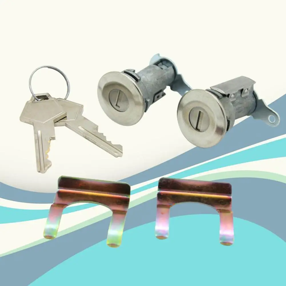 

1 Pair Left Right Auto Car Vehicle Door Metal Lock Cylinder for Chrysler Dodge