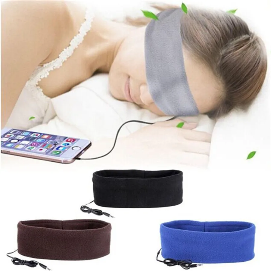 Buy Stereo Earphones Bundle Music Headband Eyeshade