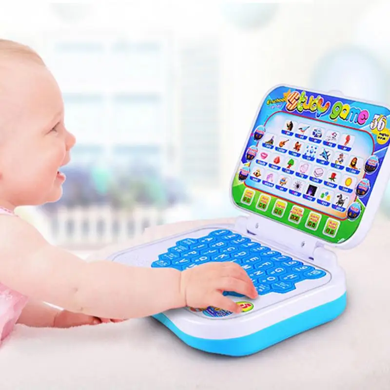 

New Baby Kids Pre School Educational Learning Chinese / English Study Toy Laptop Computer Game Develop intelligence