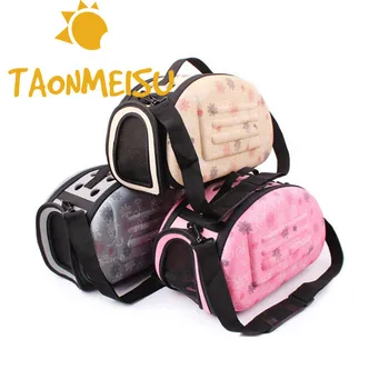

2018 Hand-free Portable Pet Dog Bag Outgoing Handbag Small Dogs cat Sling Carrying Bag Comfortable Cat Backpack Hamster Cage