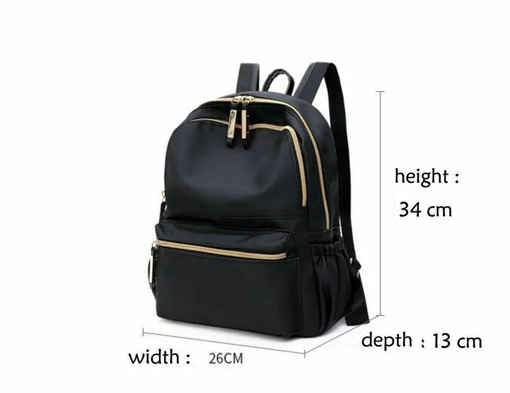 Новая мода Простой дизайн сплошной рюкзак многофункциональный кампус дорожная сумка через плечо
