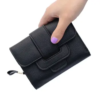 

New Fashion coin purse Women Wallet high quality PU leather Ladies clutch change purse card holders female wallet handbag Brand