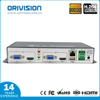 

ZY-EDHV101 H.264 HDMI VGA HD 1080p encoder decoder ip streaming live broadcast support HLS onvif UDP RTP for Facebook YouTube