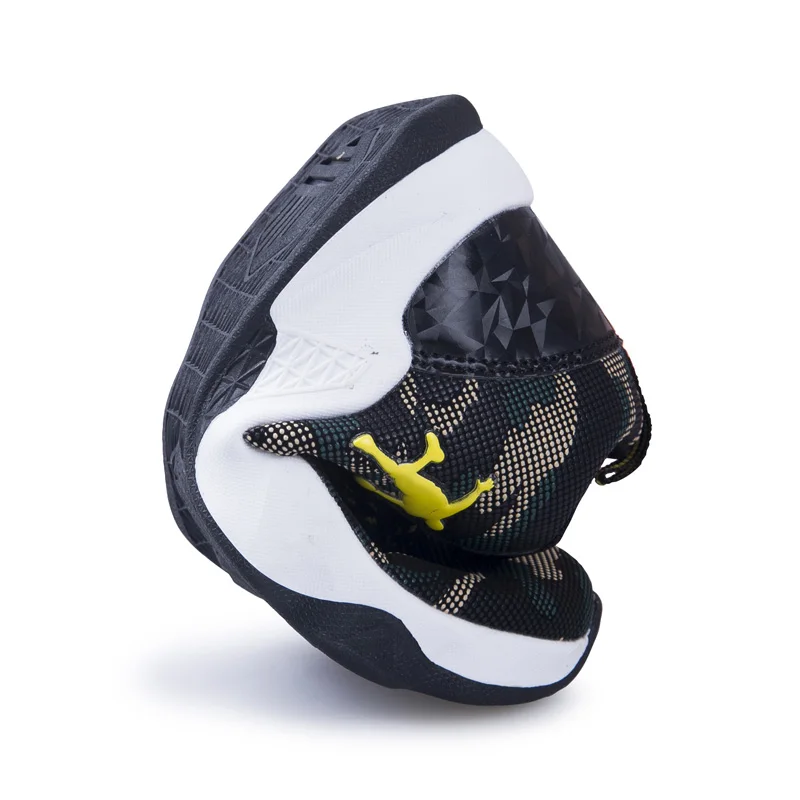 Стиль Камуфляжный принт детская Баскетбольная обувь для мальчиков уличные кроссовки для девочек кроссовки Детская спортивная обувь
