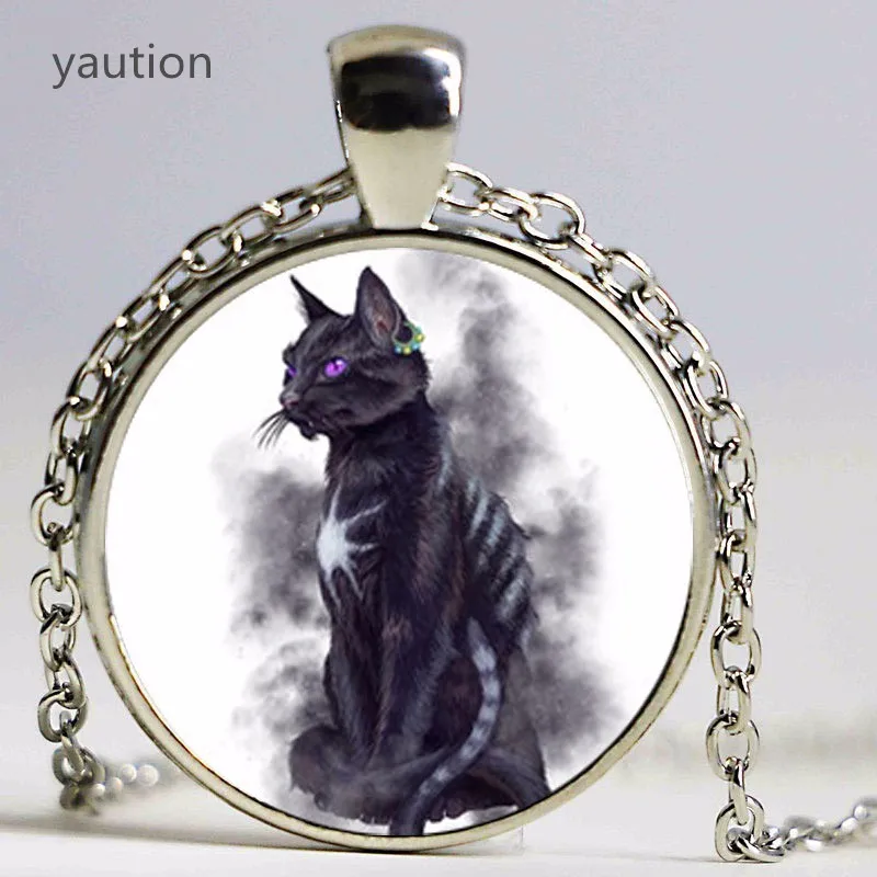 1 шт./лот подвеска круглой формы Cat Sidhe мифологическое ожерелье бронзовое
