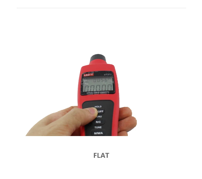 UNI-T UT371 ручные бесконтактные Тахометры диапазон оборотов 10~ 99999 Макс/мин/AVG измерительные приборы целевой скорости
