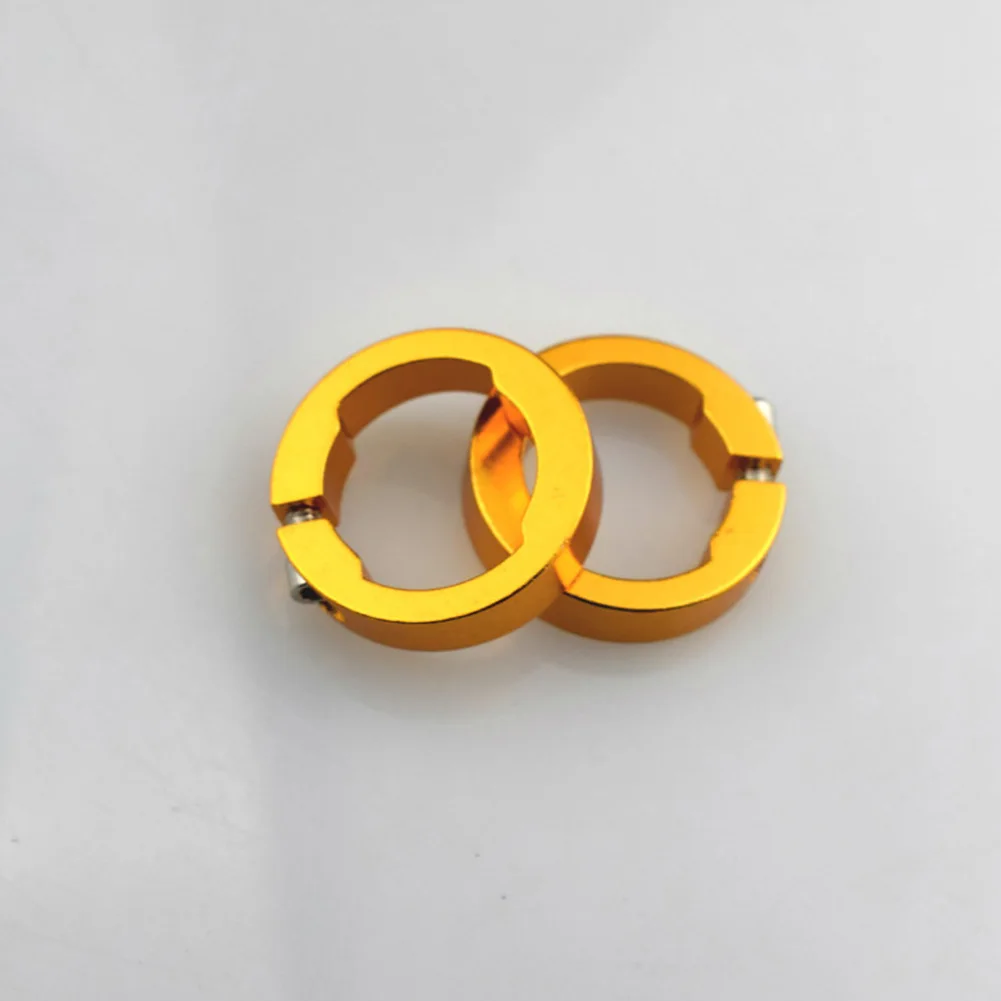 

Lock Rings Bike Parts Replacement Aluminum Alloy Durable Round Bar End For Bicycle Grips 8mm Fashionable Multi Colored Stable