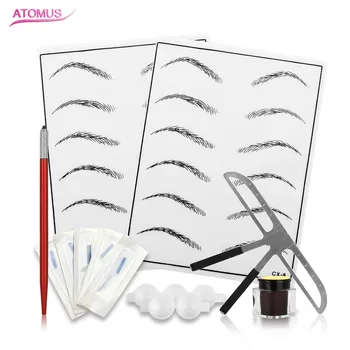 

Eyebrow Microblading Set Tattoo Manual Pen Kit Professional Skin Practice Anestesico Para Micro Blading Best Machines Price