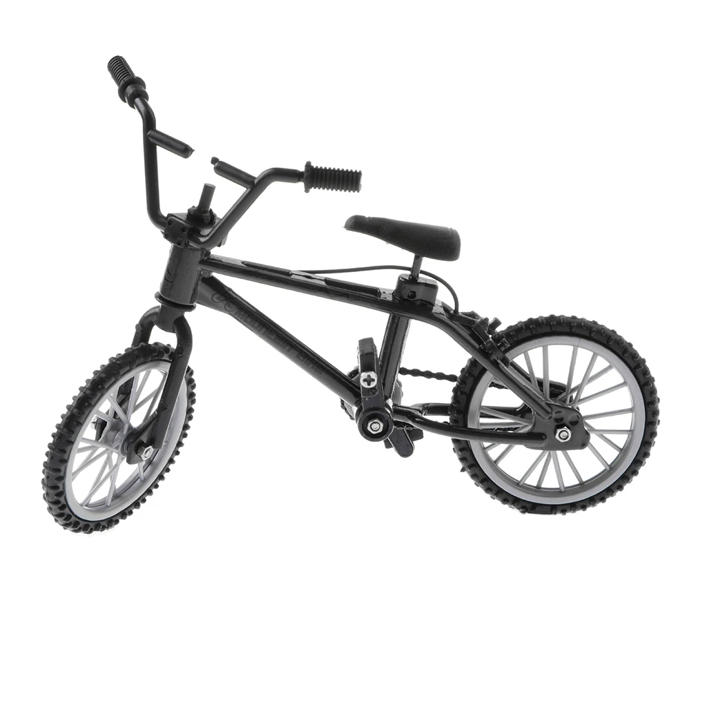 1:24 Miniature Alloy Finger Bike Mountain Bicycle Diecast Vehicle  Model Desk Gadget Toy