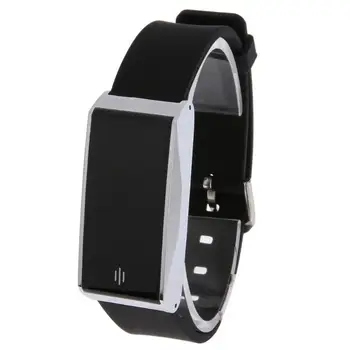 

vanpower Sports Bluetooth Smart Band Metal Case Fitness Tracker Smart Bracelet Hands-free Phone Call Sleep Monitor Time Display
