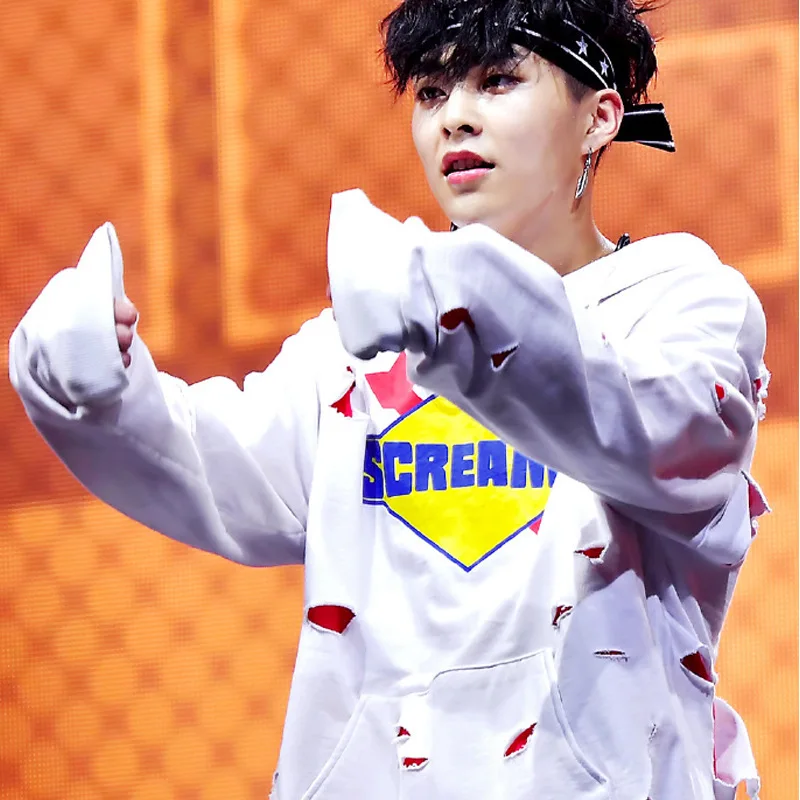 

kpop exo hoodies Four concert tour The Elyxion Zipper sweatshirt coat k-pop exo tops men women harajuku Autumn Winter garment