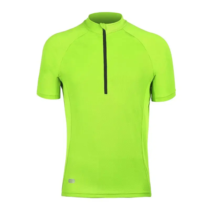 INBIKE, Мужская велосипедная базовая одежда, велосипедная рубашка с коротким рукавом, хорошо пропускающая воздух, нижнее белье для велосипеда, крутая сетка, Джерси, быстросохнущая одежда - Цвет: Зеленый