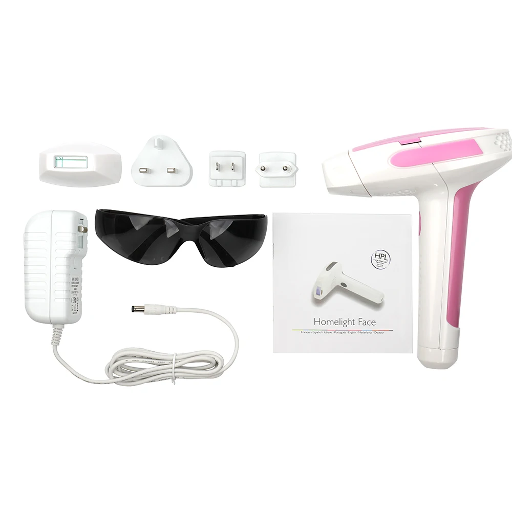 

400000 Pulses IPL Permanent Hair Removal Machine Painless Hair Removing for Facial Armpit Beard Legs Shaving Epilator Kits