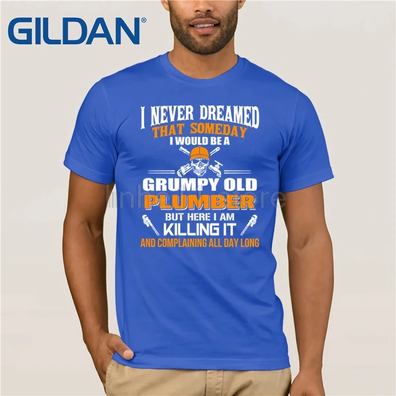 GILDAN السباكة قميص-يحلم أبدا كونه غاضب القديم سباك الشمس الرجال تي شيرت GILDAN السباكة قميص-يحلم أبدا كونه غاضب القديم سباك الشمس الرجال تي شيرت