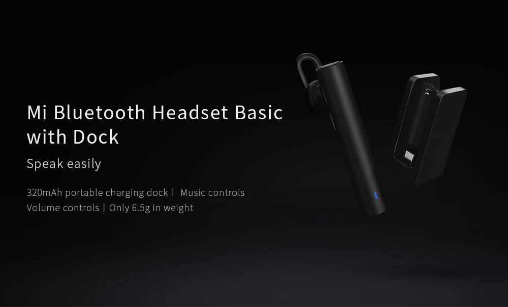 Xiaomi Bluetooth гарнитура Молодежная версия 4,1 с зарядным сиденьем Молодежные наушники LYEJ02LM Встроенный микрофон