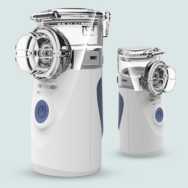 USB Mesh Ultrasonic Nebulizer With Mask Medical Handheld Steam Automizer Mist Inhaler For Asthma Steamer Vaporizer