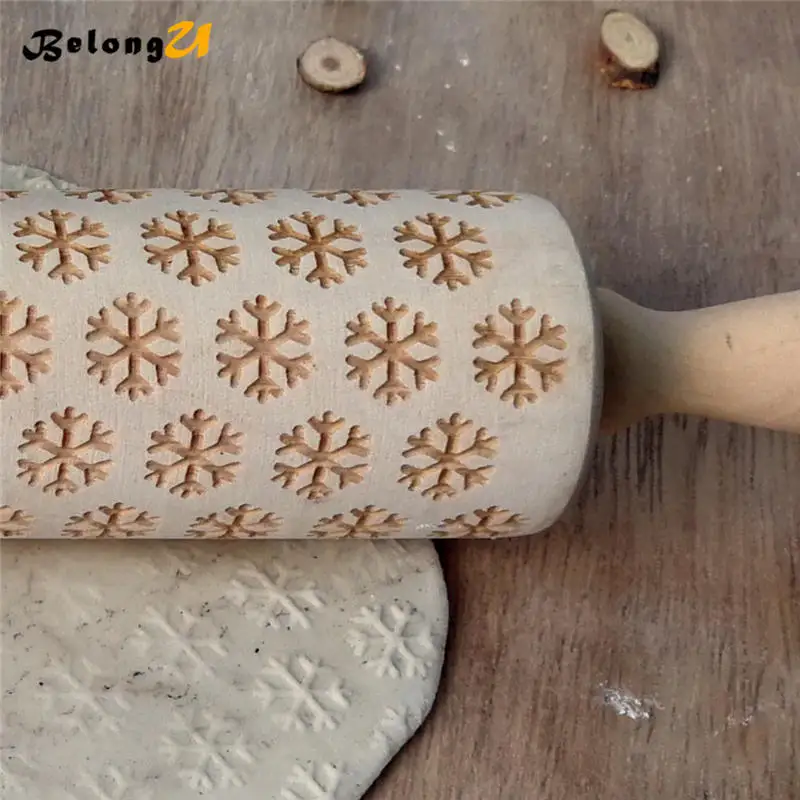 wood rolling pin MUW-250-04
