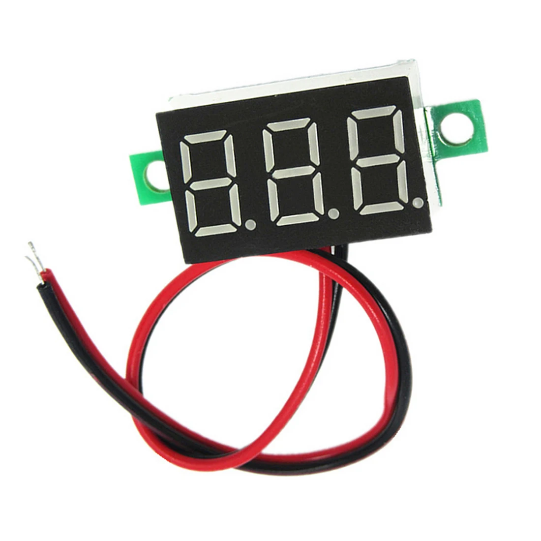 

0.36 Inch 2.5V-32V Mini Digital Voltmeter Voltage Tester Meter LED Screen Electronic Parts Accessories Digital Voltmeter