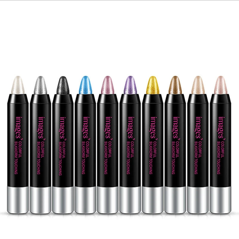 2017 Shimmer Eyeshadow Pen High Light Stick Luminous Lying Silkworm Pen