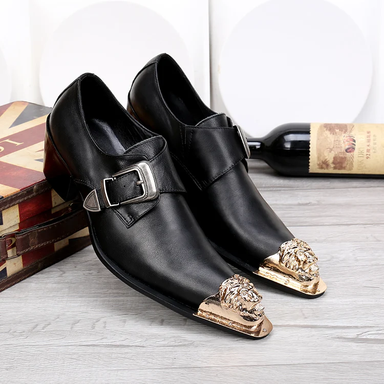 mens buckle shoes