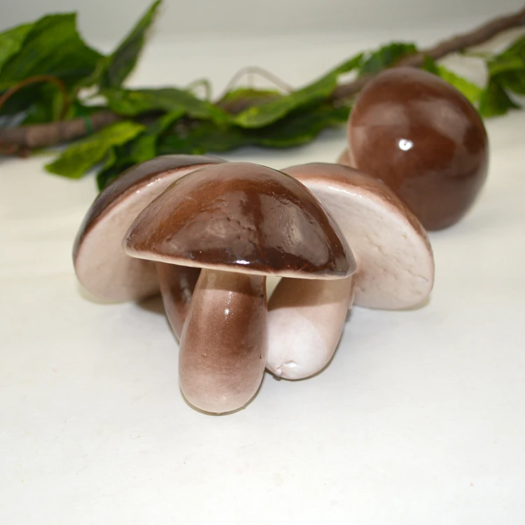Высокая имитация грибов Магазин Декора обучения реквизит искусственный гриб