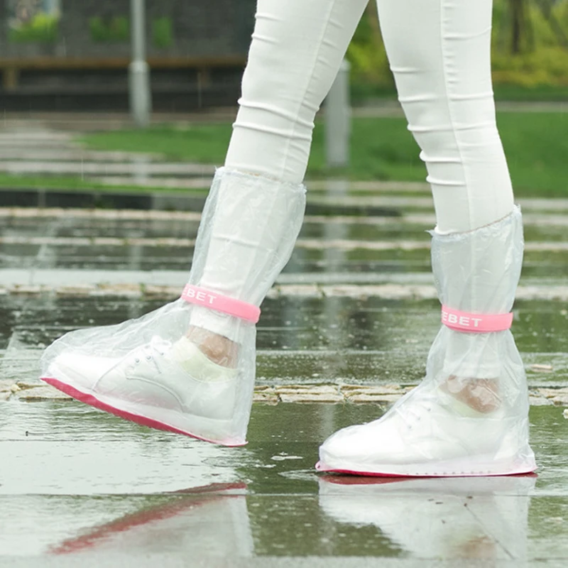 

Male Female and Children Reusable Waterproof Rain Shoes Boots Covers Cycling re-usable Waterproof shoe cover