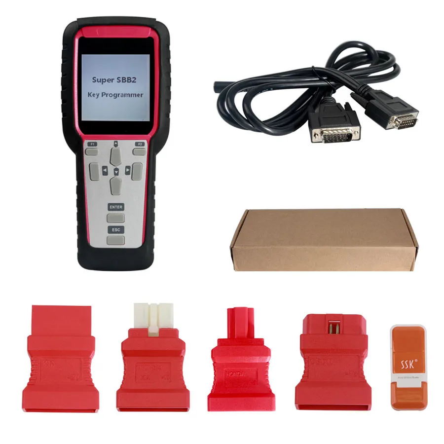 New Super SBB2 Key Programmer Oil Service Reset TPMS EPS BMS Handheld Scanner Free Shipping