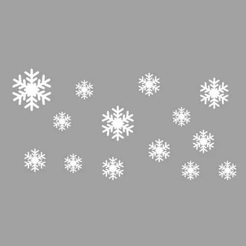 14 Pieces Wall Sticker White Frozen Snowflakes Vinyl Art Decal Christmas Window Sticker DIY Home Wall Shop Window Decor YO-102 14 Pieces Wall Sticker White Frozen Snowflakes Vinyl Art Decal Christmas Window Sticker DIY Home Wall Shop Window Decor YO-102