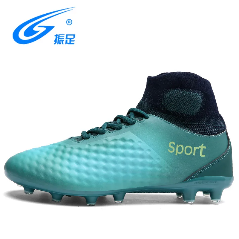 

ZHENZU Football Shoes Soccer Boots Footballs Chuteira Futebol Boots Futbol Sneakers Soccer Shoes for Man Sport Boot Ankle Sock
