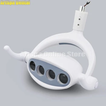 

Sensitive LED Lamp Light for Dental Clinic Equipment Dental Chair Accessories 4 Bulbs LED Operating Light Free Shipping