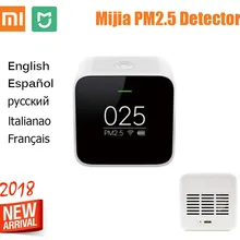 Крепление для спортивной камеры Xiao mi jia mi PM2.5 Датчик качества воздуха Сенсор Портативный OLED Экран Wi-Fi 2,4 ГГц высокоточным лазерным PM2.5 монитор