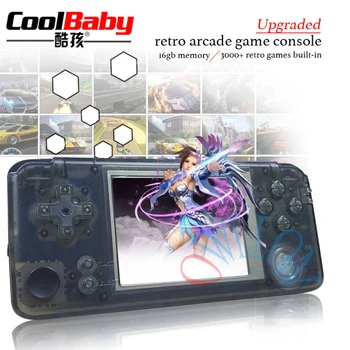 

Upgraded Version Retro Handheld Game Console 64Bit 16GB 3.0Inch Built-in 3000 Classic Games Support For NEOGEO/CP1/CP2