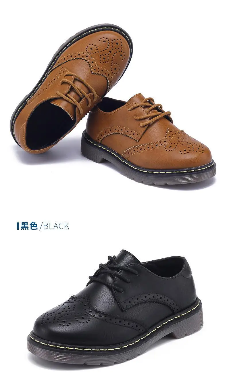 Escola Preto Desempenho Formal Loafer Plana Sapatos Mocassins