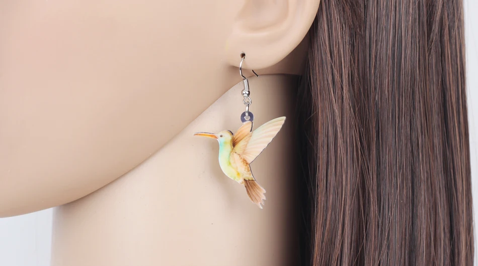 Hummingbird earrings