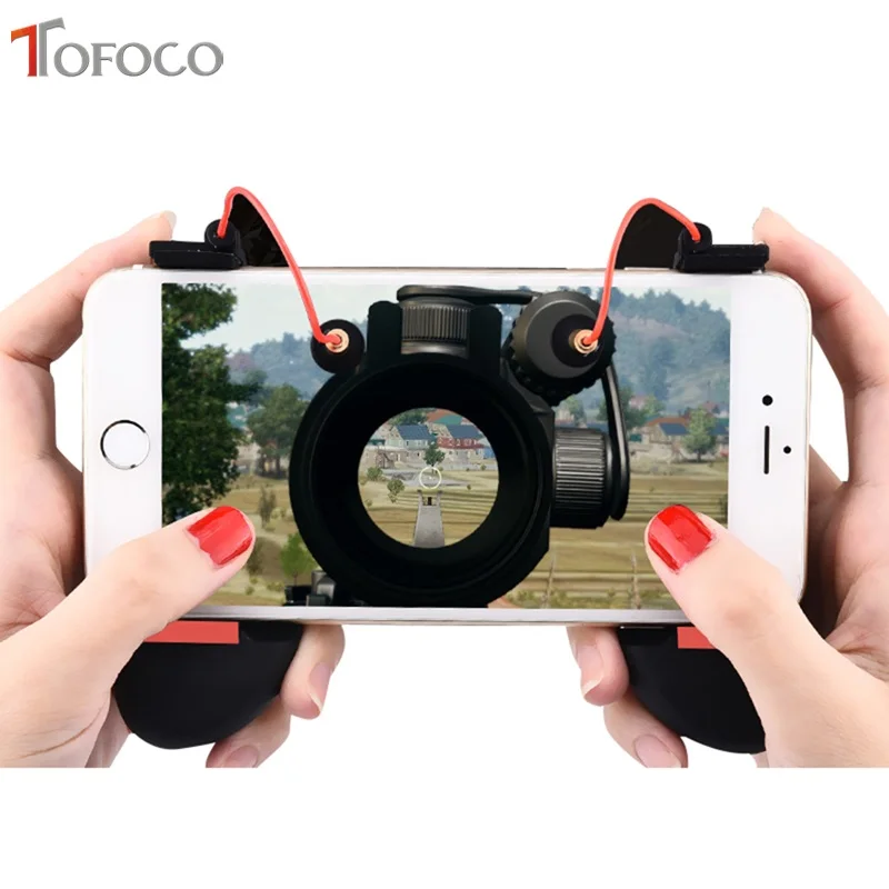 Phone Gamepad Trigger Fire Button Aim Key Smart Phone Mobile Games L1R1 Shooter Controller PUBG V3.