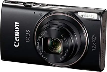 Черный Используется, Canon I XUS-285 HS 20.2MP точка и Съемка камеры с 12x оптическим зумом - Цвет: Черный