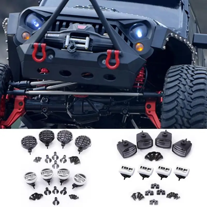 4 шт. RC автомобильный светодиодный светильник абажур для 1:10 Tamiya HSP Toy Axial|Детали и