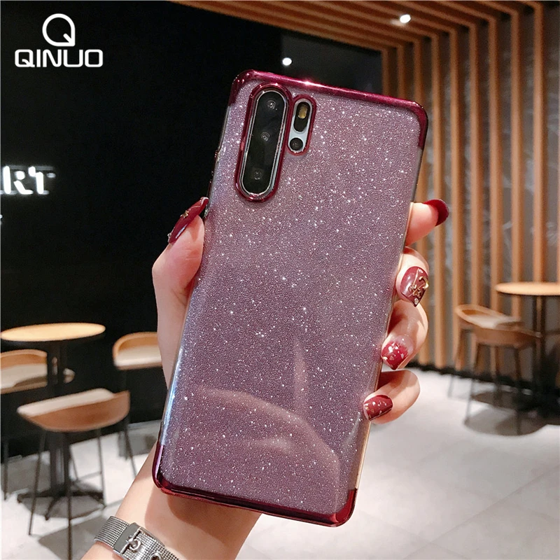 

For Huawei P8 P9 P10 P20 P30 Pro Lite P Smart Z Plus 2019 Bling Glitter Phone Case For Huawei Nova 2i 2S 3i 3e 4 4e Soft Cover