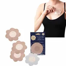 5 пар, сексуальные одноразовые мягкие силиконовые накладки на соски, бюстгальтер в форме лепестков, подушечки для женщин, аксессуары для интима