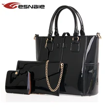 Bolso de las mujeres Bolso de Cuero y Bolsos de Moda Bolso Famoso Diseñador de Marcas de Lujo de Alta Calidad Del Bolso de Hombro Femenino sac a principal